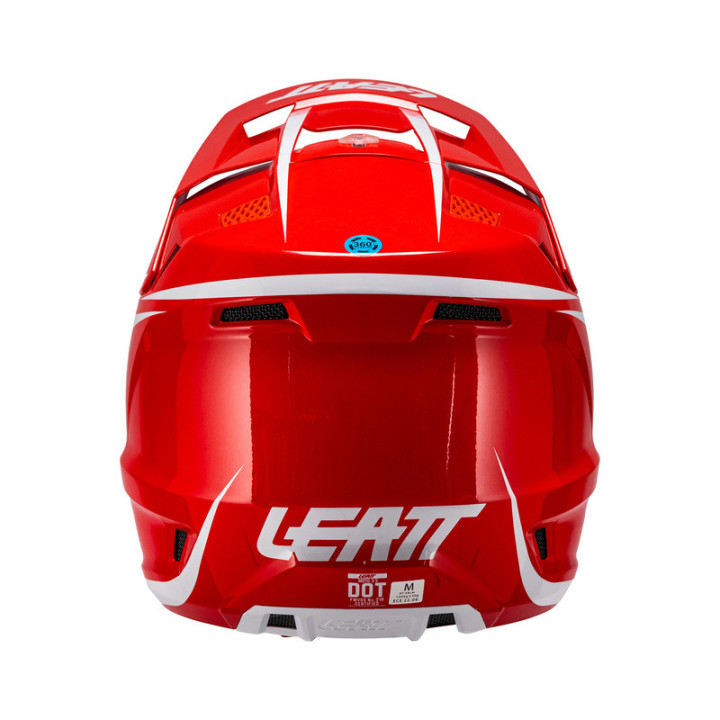 KASK MOTOCYKLOWY Z GOGLAMI LEATT KIT MOTO 3.5 RED