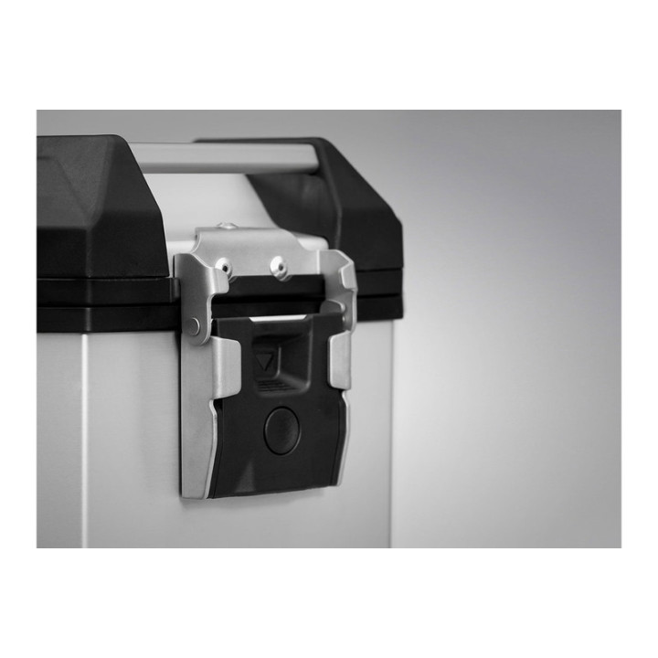 KUFER BOCZNY NA LEWĄ STRONĘ SW-MOTECH TRAX ADV SILVER 37L (M)