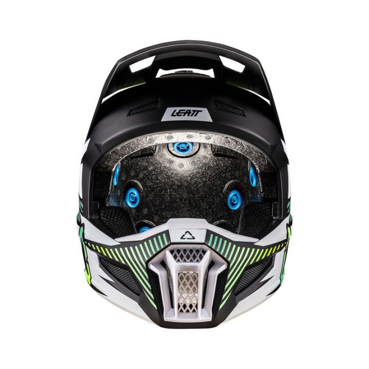KASK MOTOCYKLOWY Z GOGLAMI LEATT KIT MOTO 3.5 STORM TEAL