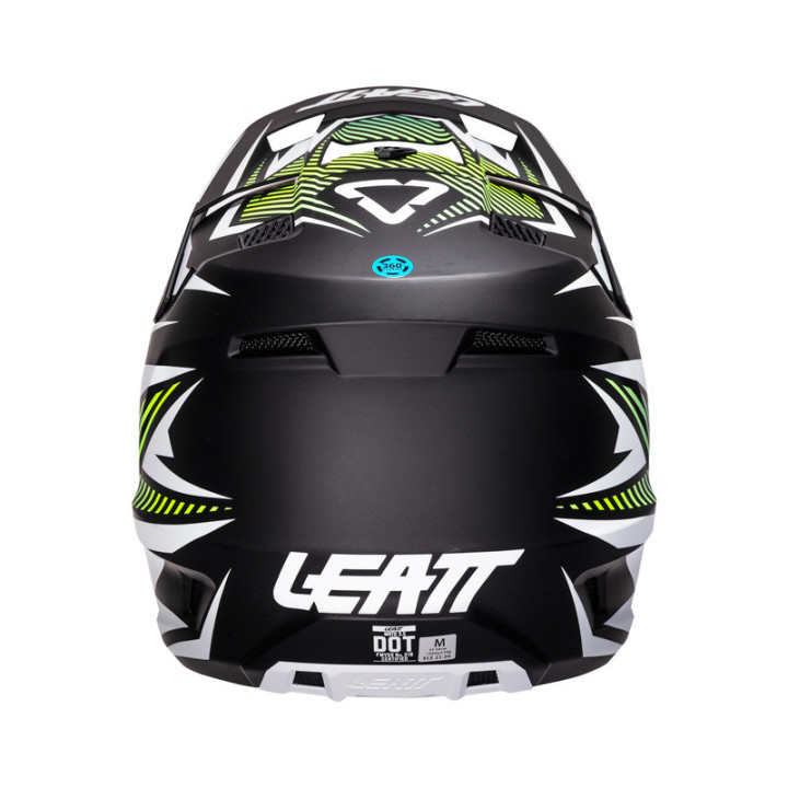 KASK MOTOCYKLOWY Z GOGLAMI LEATT KIT MOTO 3.5 STORM TEAL