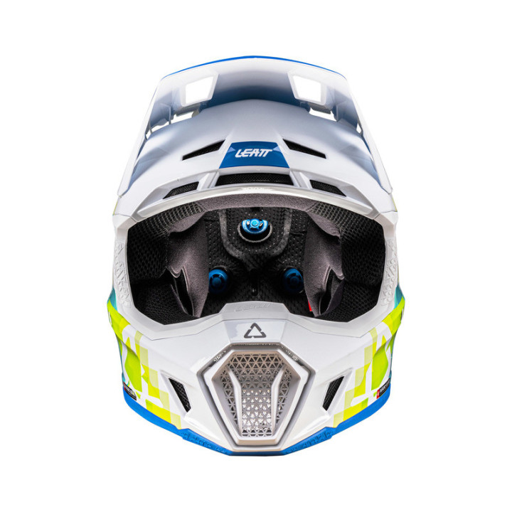 KASK MOTOCYKLOWY Z GOGLAMI LEATT KIT MOTO 7.5 PIXEL BLUE