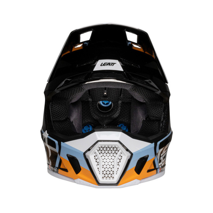 KASK MOTOCYKLOWY Z GOGLAMI LEATT KIT MOTO 7.5 ORANGE