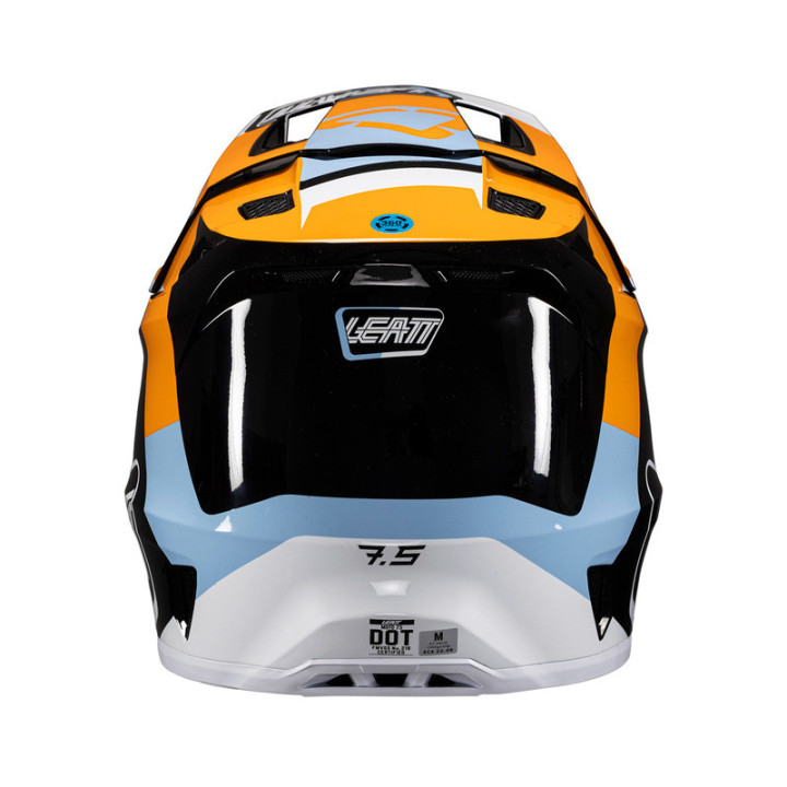 KASK MOTOCYKLOWY Z GOGLAMI LEATT KIT MOTO 7.5 ORANGE