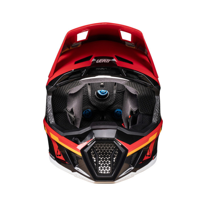 KASK MOTOCYKLOWY Z GOGLAMI LEATT KIT MOTO 7.5 RED S