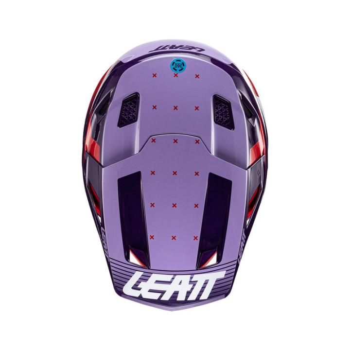 KASK MOTOCYKLOWY Z GOGLAMI LEATT KIT MOTO 7.5 SUNDOWN