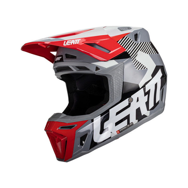 KASK MOTOCYKLOWY Z GOGLAMI LEATT KIT MOTO 8.5 FORGE XL