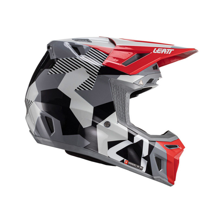KASK MOTOCYKLOWY Z GOGLAMI LEATT KIT MOTO 8.5 FORGE XL
