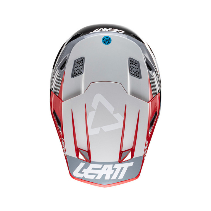 KASK MOTOCYKLOWY Z GOGLAMI LEATT KIT MOTO 8.5 FORGE XL