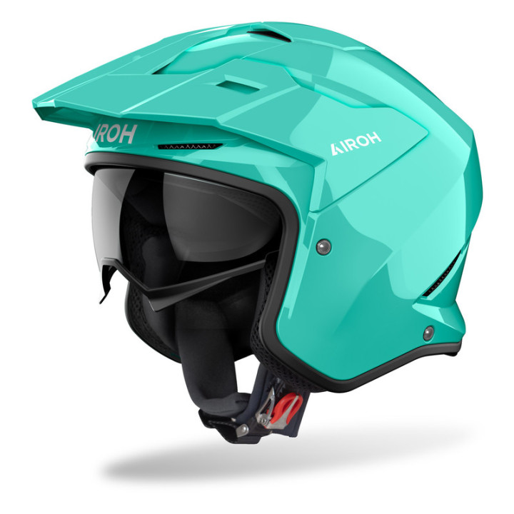 KASK MOTOCYKLOWY AIROH KOMBAKT COLOR AQUAMARINE GLOSS