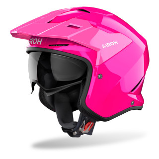 KASK MOTOCYKLOWY AIROH KOMBAKT COLOR PINK GLOSS