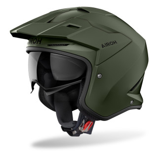 KASK MOTOCYKLOWY AIROH KOMBAKT COLOR MILITARY GREEN MATT
