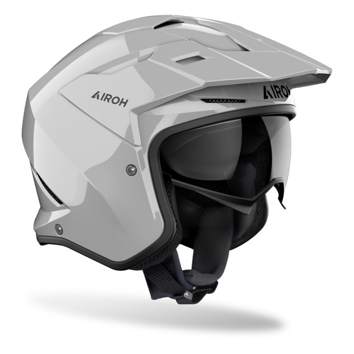 KASK MOTOCYKLOWY AIROH KOMBAKT COLOR DARK GREY GLOSS