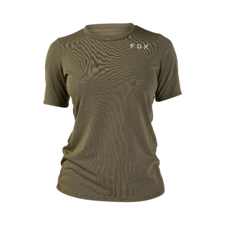 KOSZULKA ROWEROWA FOX LADY RANGER DRIRELEASE ALYN OLIVE GREEN