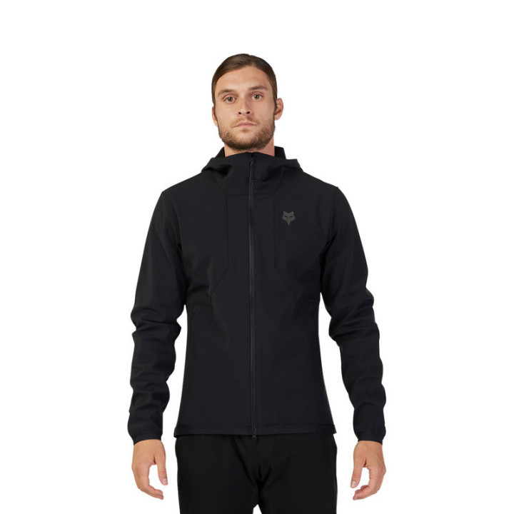 BLUZA ROWEROWA Z KAPTUREM FOX RANGER FIRE BLACK