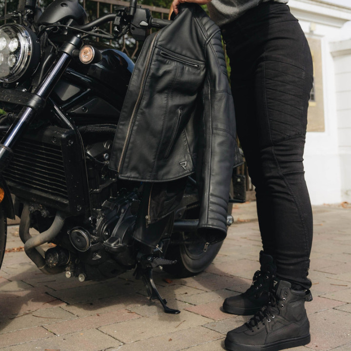 JEANSY MOTOCYKLOWE DAMSKIE REBELHORN ASH BLACK W24/30