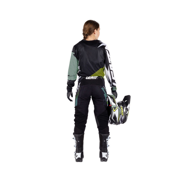 STRÓJ OFFROADOWY BLUZA I SPODNIE JUNIOR LEATT RIDE KIT 3.5 STORM TEAL