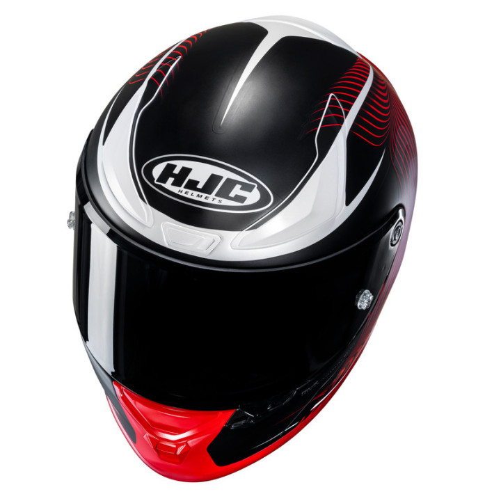 KASK MOTOCYKLOWY HJC RPHA1 LOVIS BLACK RED S