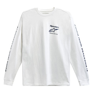 KOSZULKA Z DŁUGIM RĘKAWEM ALPINESTARS AUTHENTICATED WHITE XL