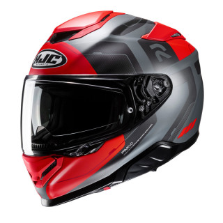 KASK MOTOCYKLOWY HJC RPHA71 COZAD RED SILVER