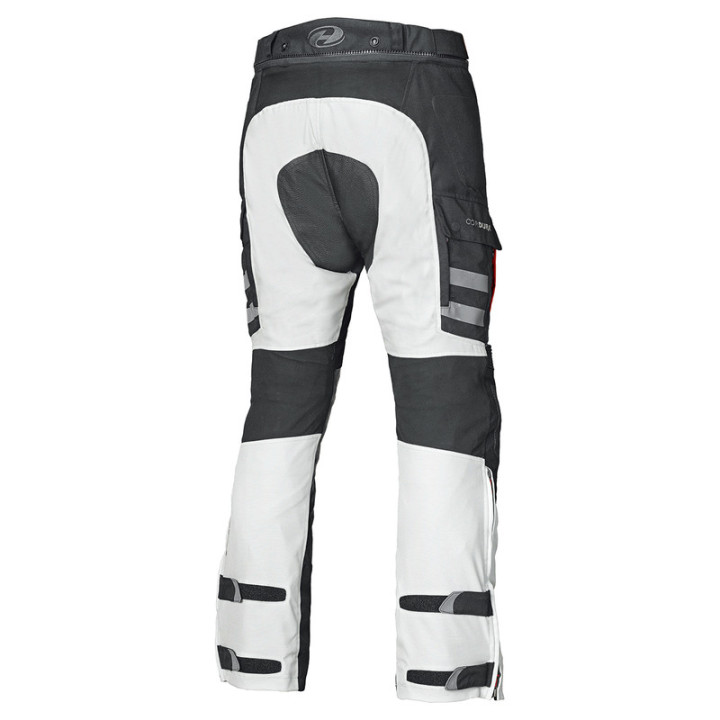 SPODNIE TEKSTYLNE HELD TORNO EVO [GORE-TEX] GREY/RED SLIM L-M