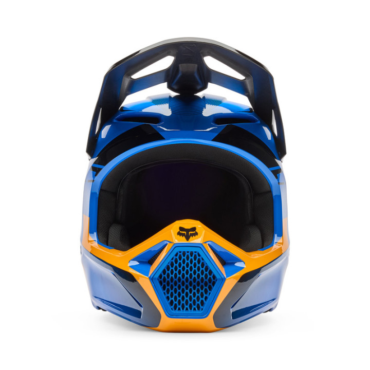 KASK MOTOCYKLOWY FOX V1 COLLECT BLUE