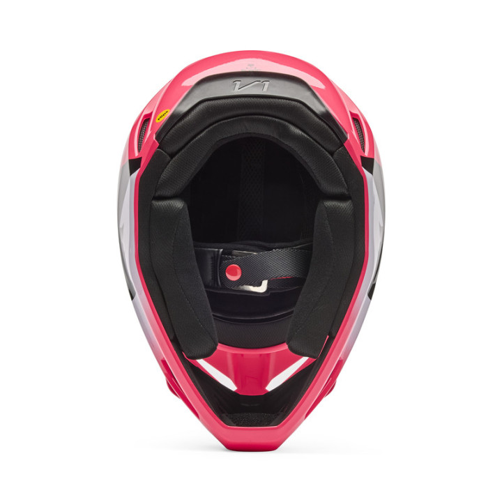 KASK MOTOCYKLOWY FOX V1 SHIELD PINK XS