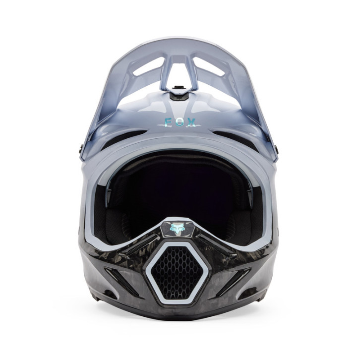 KASK MOTOCYKLOWY FOX V3 RS GHOST WHITE