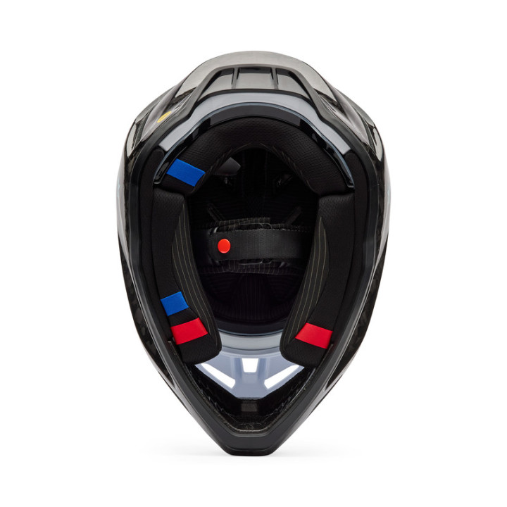KASK MOTOCYKLOWY FOX V3 RS GHOST WHITE