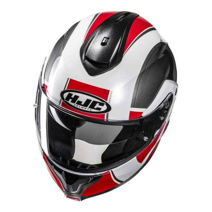 KASK MOTOCYKLOWY HJC C91N JYN WHITE RED S