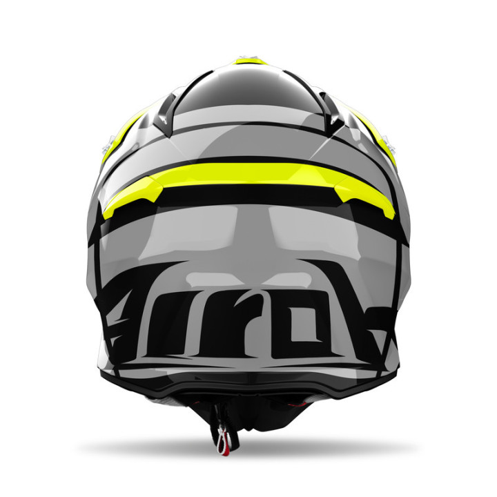 KASK MOTOCYKLOWY AIROH AVIATOR ACE 2 ENGINE YELLOW GLOSS