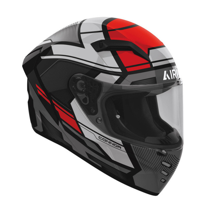 KASK MOTOCYKLOWY AIROH CONNOR EGO RED GLOSS