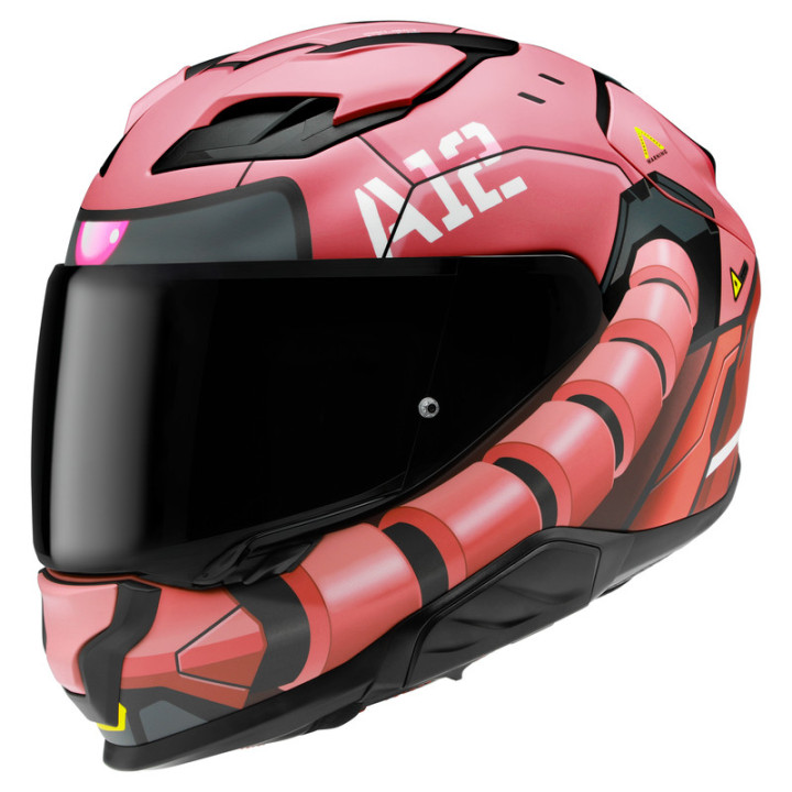 KASK MOTOCYKLOWY HJC F71 ZAKU BANDAI NAMCO RED BLACK