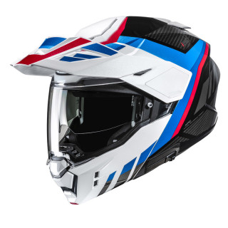 KASK MOTOCYKLOWY HJC I80 IMES WHITE BLUE