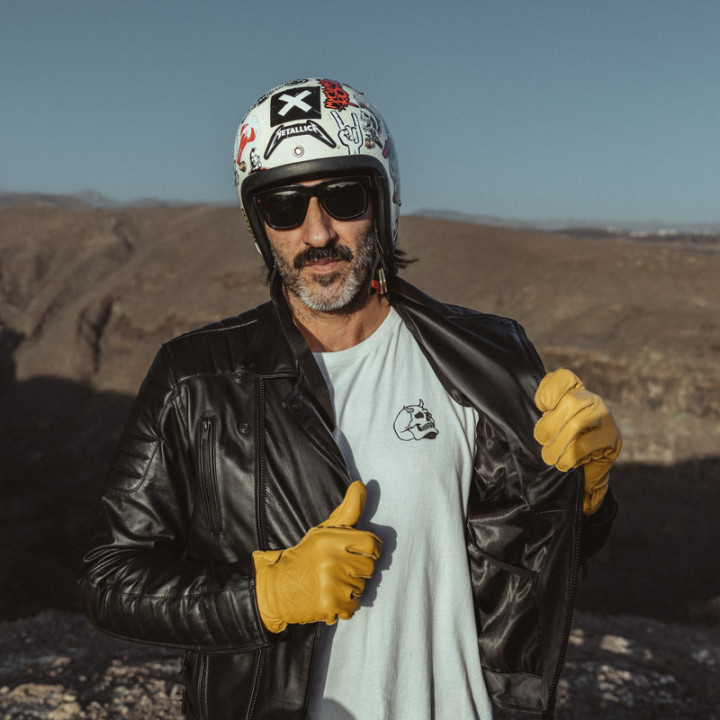 KURTKA SKÓRZANA BROGER OHIO BLACK XL