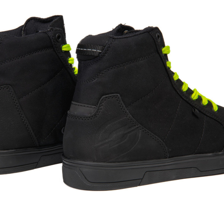 BUTY MOTOCYKLOWE OZONE TOWN BLACK FLUO YELLOW