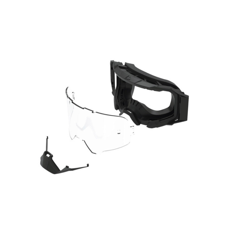 GOGLE LEATT VELOCITY 5.5 IRIZ 28 VLT GRAPHITE PLATINUM OS