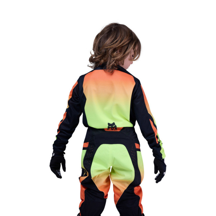 BLUZA FOX JUNIOR 180 SHIELD FLUO YELLOW