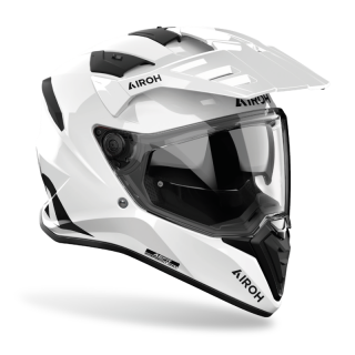 KASK MOTOCYKLOWY AIROH BANDIT COLOR WHITE GLOSS