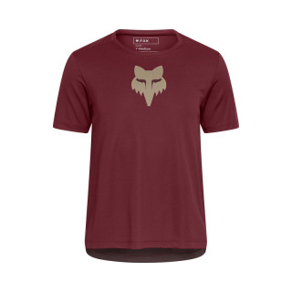 KOSZULKA ROWEROWA FOX JUNIOR RANGER HEAD RUST