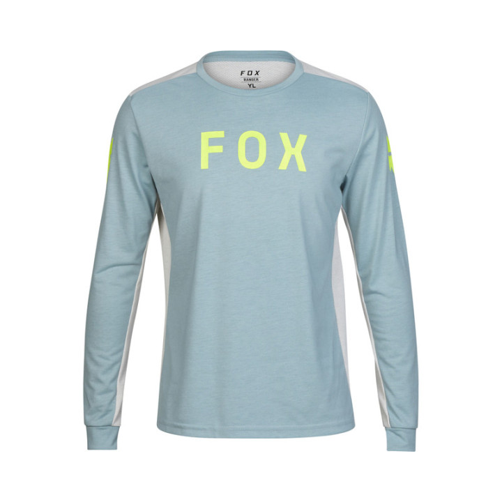 KOSZULKA ROWEROWA Z DŁUGIM RĘKAWEM FOX JUNIOR RANGER AVIATION GUNMETAL