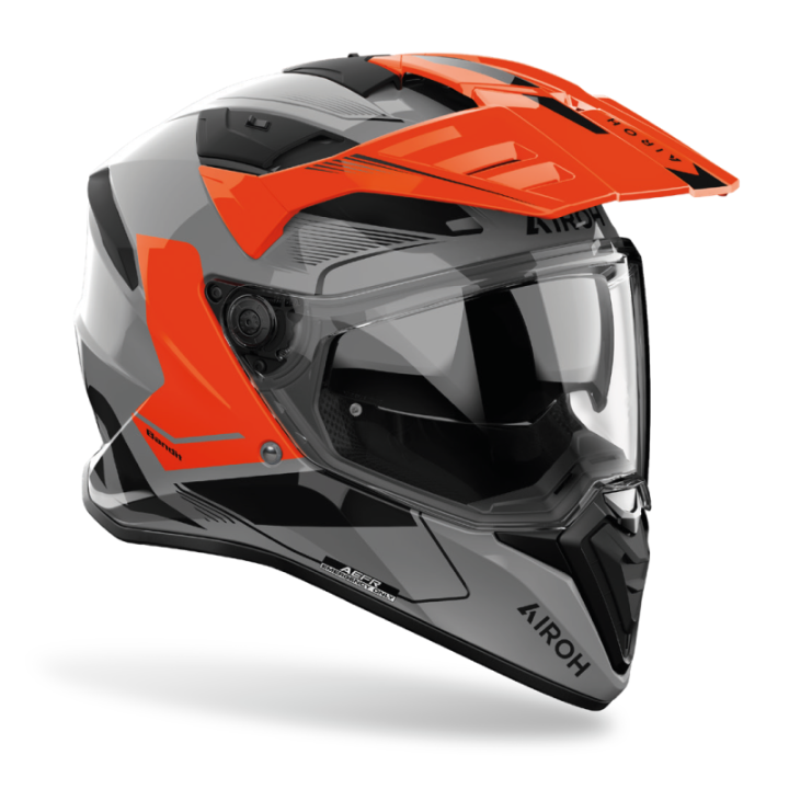 KASK MOTOCYKLOWY AIROH BANDIT TUNE ORANGE GLOSS