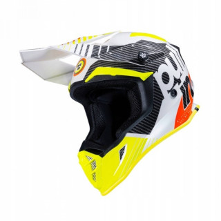 PULL-IN KASK RACE WHITE NEON YELLOW 2023 ROZMIAR S