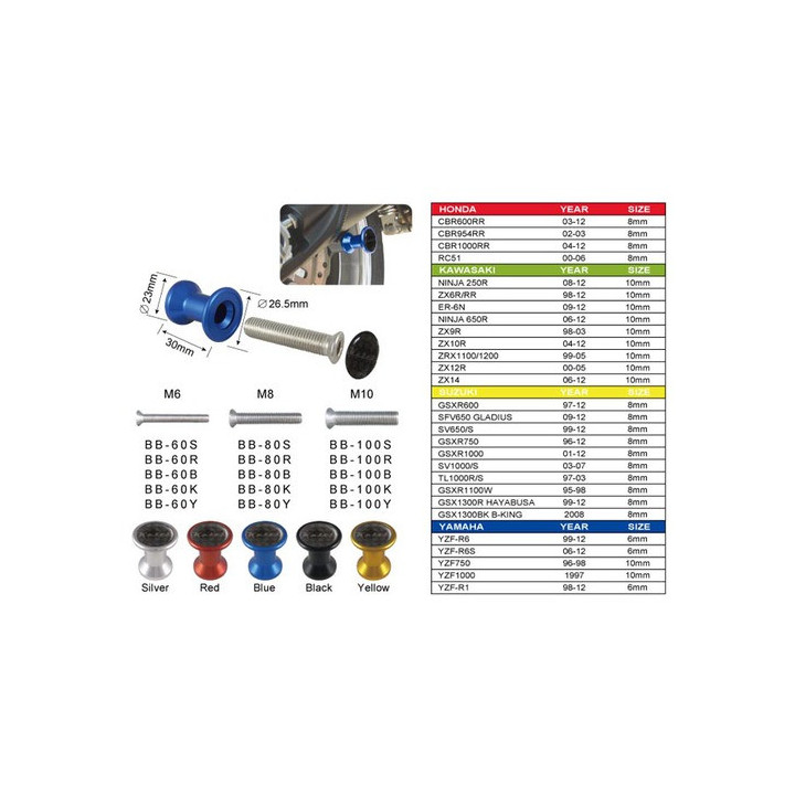 ROLKI KEITI 30MM (PODNOŚNIK TYŁ) M6 BLACK 2 PACK