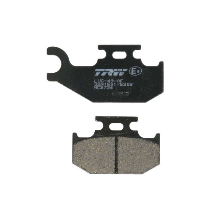 TRW Klocki hamulcowe MCB724 organic