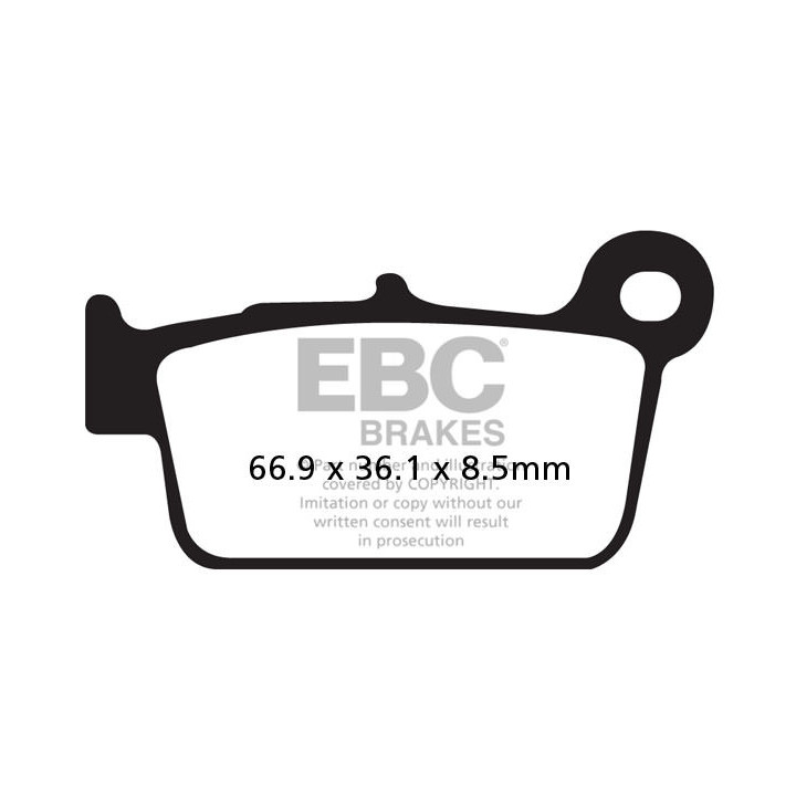 FA367/2TT - Klocki hamulcowe (kpl. na 1 tarcze)