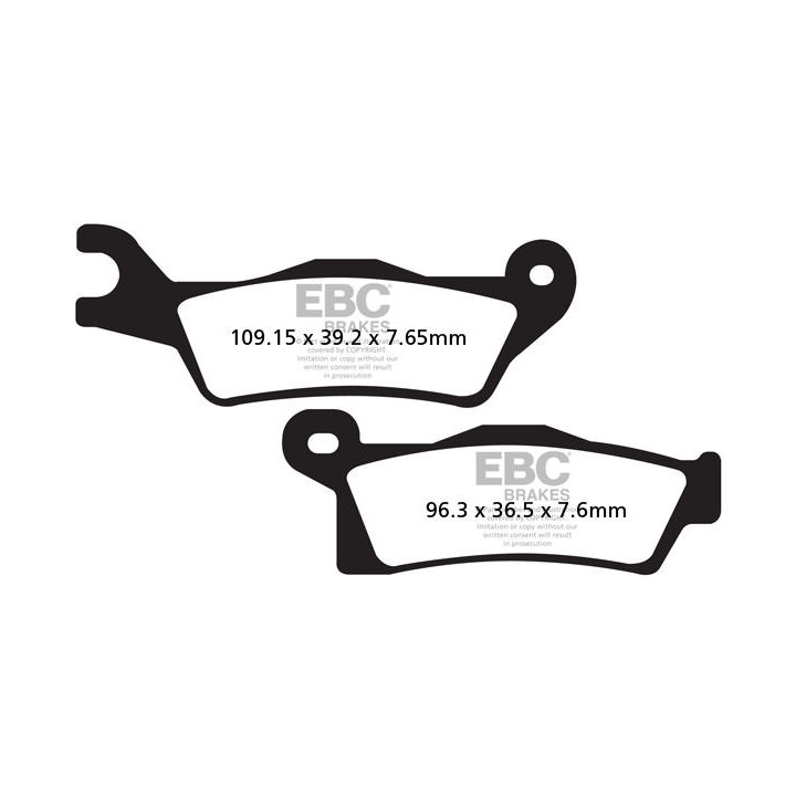 FA617TT - Klocki hamulcowe (kpl. na 1 tarcze)