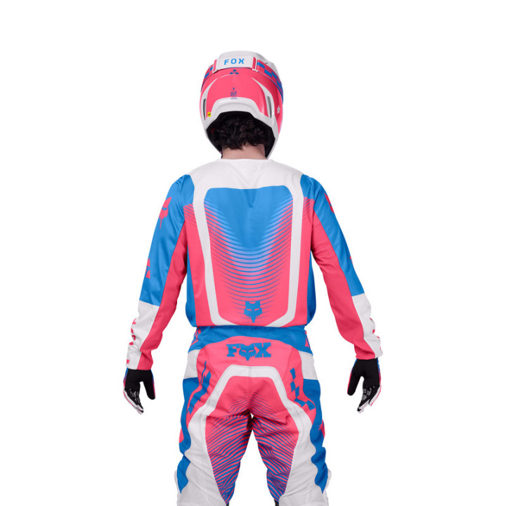 BLUZA MOTOCYKLOWA FOX 180 COLLECT BLUE PINK