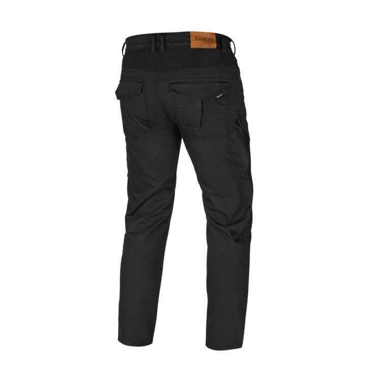 Jeansy Motocyklowe SECA SQUADRON BLACK