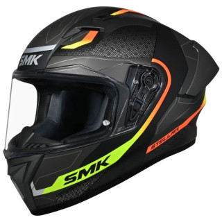 Kask Integralny SMK STELLAR SPORT Flight kolor czarny/szary/żółty, rozmiar S