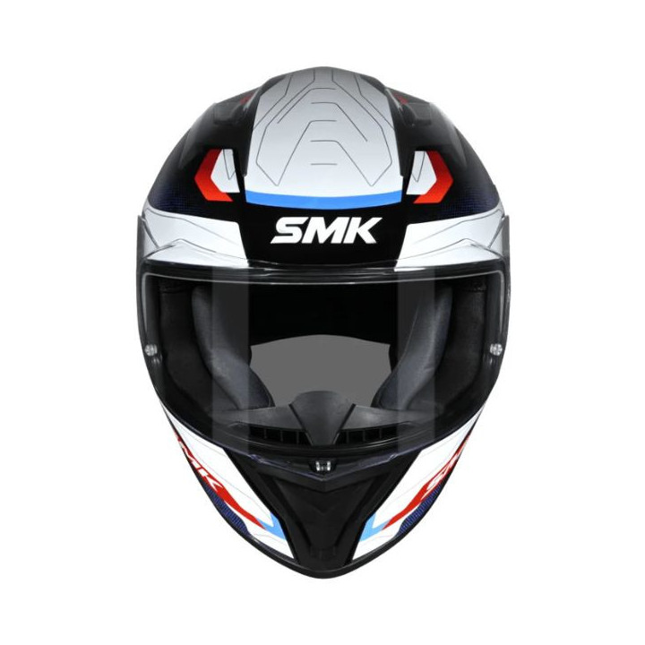 Kask Integralny SMK STELLAR SPORT Flight kolor biały/czerwony/niebieski, rozmiar XL
